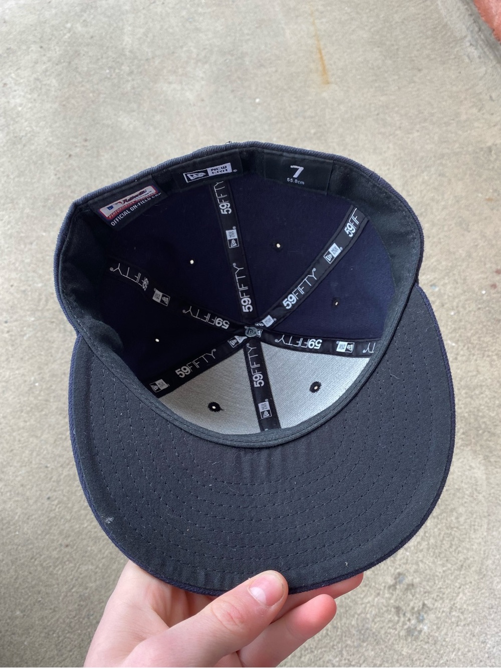 Navy New York Yankees MLB New Era Cap - Picture 5 of 6